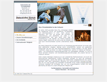 Tablet Screenshot of detectivfrei.ch